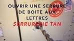 changer serrure boite aux lettres sans clé