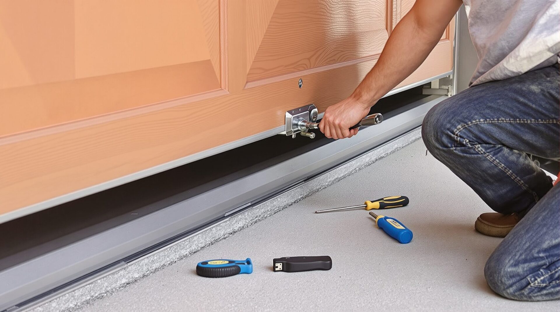 changer serrure porte de garage basculante