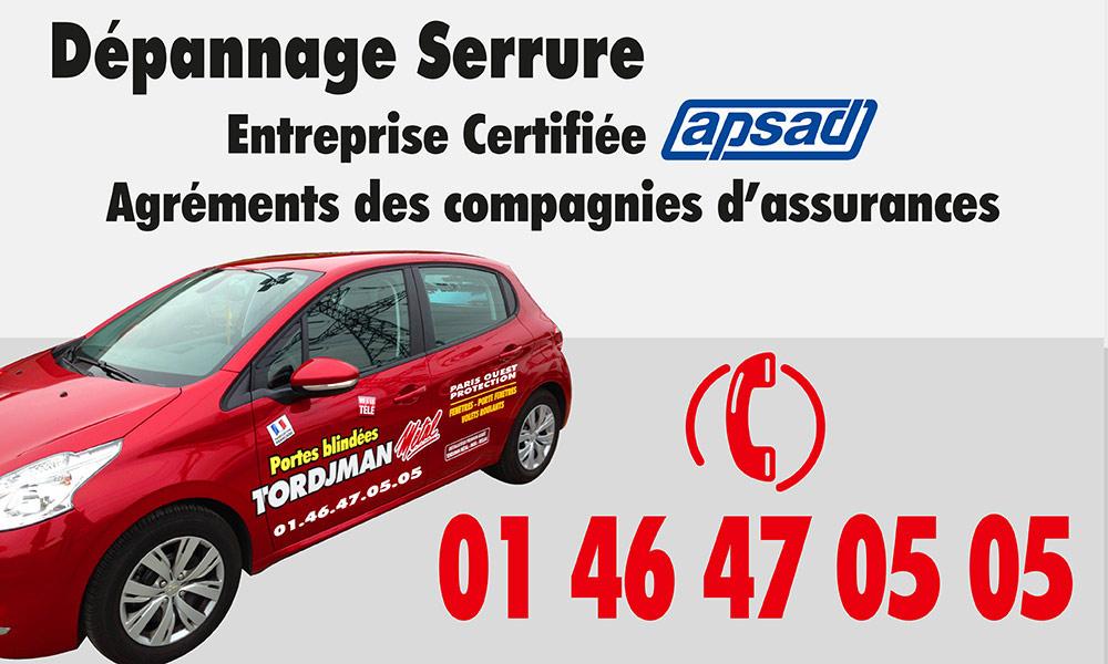 dépannage en serrure