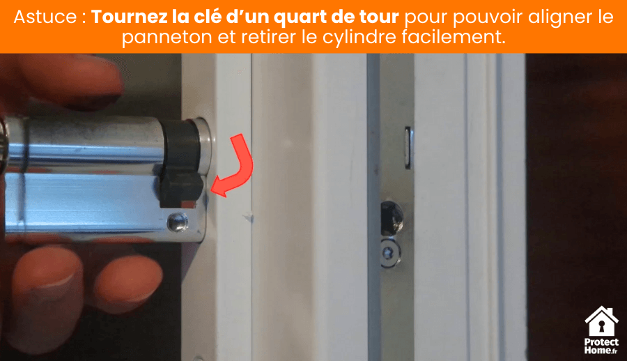 changer un barillet sans clé