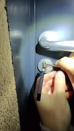 serrure porte entrée bloquée