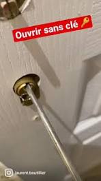 ouvrir serrure porte