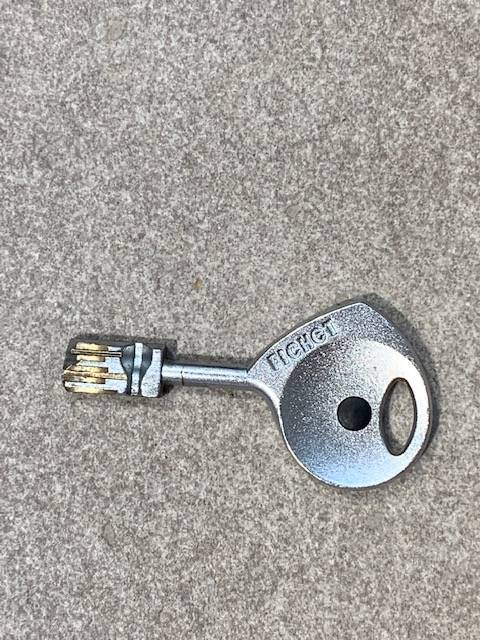 clé de porte blindée