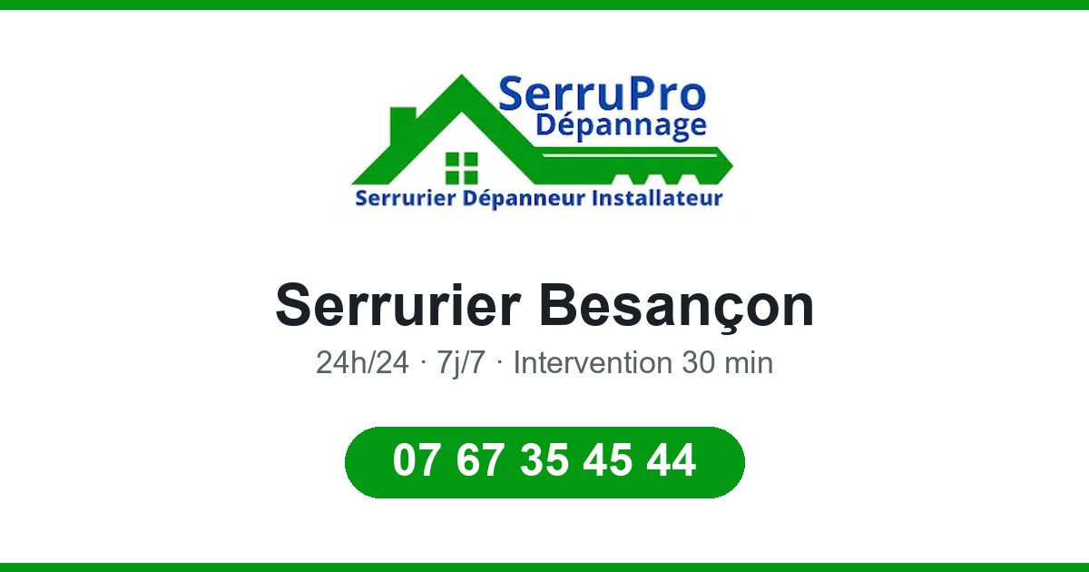 serrurier depanneur installateur